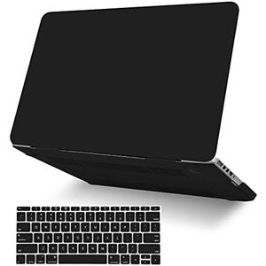 KECC Compatible with MacBook Pro 13 inch Case 2020-2025, 2016-2019 Release M2 M1 A2338 A2289 A2251 A2159 A1989 A1706 A1708 Plastic Hard Shell + Keyboard Cover, Matte Black