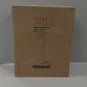 Oneach Arc Floor Lamp for Living Room with 3 Color Temperatures, Rattan Boho Floor Lamp with Remote & Dimmable Bulb, Farmhouse Floor Lamps Suitable for Bedroom, Study(Light Woodgrain)