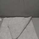 MADIZZ Pack of 2 Chenille Throw Pillow Covers 18x18 Inch Light Grey Soft Neutral Decorative Throw Pillows for Couch Sofa Boho Accent Cushion Covers Modern Farmhouse Home Decor for Bedroom Living Room