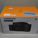 Computer Speakers with Subwoofer, 2.1 Gaming Speaker System for Desktop PC, 6.5" Deep Bass, Bluetooth 5.3, AUX/RCA/Optical/Coaxial, Surround Sound for PC/Monitor/TV - Black