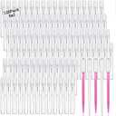 QTLCOHD 120 Pcs 5 ml Spray Bottle, Mini Sample Bottles Empty, Plastic Refillable Atomizer, Fine Mist Spray for Perfume, Essential Oil Portable Bottle for Travel