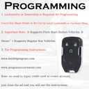 SUPALAND Keyless Entry Remote Control Start Key Fob Replacement Fits for GMC Terrain 2018 2019 2020 2021 2022 HYQ1AA 13584512 315 MHz