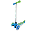 Scooter for Kids Ages 3-5 - Light Up Wheels, Extra Wide Deck, Foot Activated Break, Self Balancing Kids Toys for Boys & Girls
