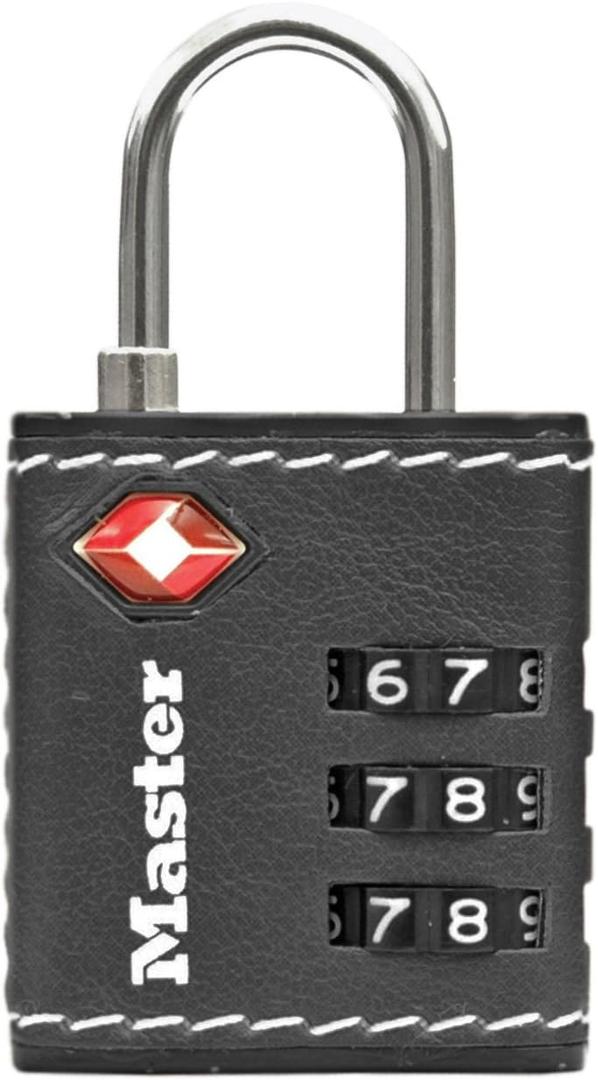 Master Lock 4692D Set Your Own Combination TSA Approved Luggage Lock, 1-1/4", Colors May Vary