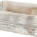 Wood Wine & Glass Rack 18.9 x 9.84 x 4.33 Inch