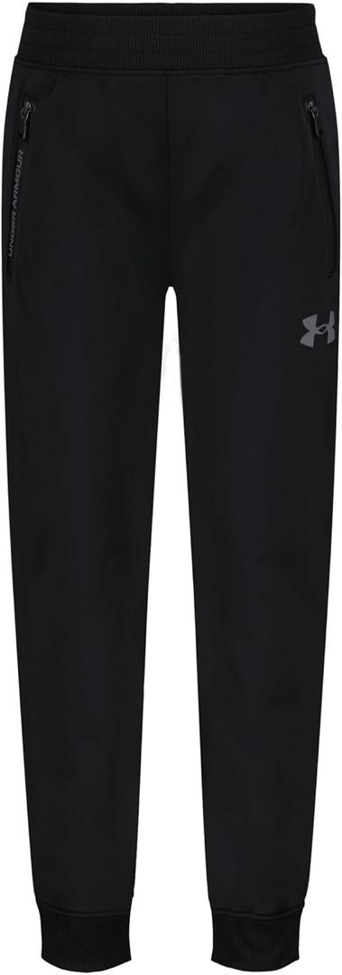 Under Armour Boys Pennant Tapered Pants (5, Black Ua)