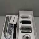 All-in-One Air Styler - Auto Curl, Straighten, Volumize, Dry - 160000 RPM High-Speed for Faster Styling - Reduces Heat Damage & Frizz Hair Styling Irons - Ionic Blow Dryer Brush for All Types (Nickel)