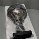 Outdoor Post Light Fixtures for Driveway Yard Lawn Patio Garden, Black Waterproof Exterior Pier Mount Post Light Outside Aluminum Post Lamp Light (Black no Sensor, 19.6"(H)-1 Pack)