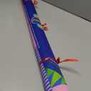 Neoprene Mahjong Mat with Rules (33" x 33"), No Creases American Mahjong Mat, Anti-Slip & Noise Reduction Mahjong Learning Mat, Mahjong Mats Gifts (Lucky Pink Blue)