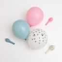Balloon Combination,99 PCS Dusty Blue Pink Cat Theme Party Balloons Garland Kit with Cat Paw Foil Balloon Arch Kit for Birthday Baby Shower Party Wedding Home Party Summer Party Decorations