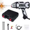 Welding Machine Handheld, Portable Welder Machine 110V 250A with Toolbox,10 PCS Rods Stick Welder for 1/16"-1/8" Rod, IGBT Inverter LCD Digital Display Hand Held Welder with Arc Force Anti-stick