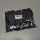 Girls Knee High Socks Seamless Boys School Uniform Socks Kids Knee High Stockings Long Tube Sock 3 Pairs (Black)