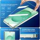 firtstnow 3 Pack for Samsung Galaxy S26 Plus Screen Protector Tempered Glass + 3 Pack Camera Lens Protector, Military Grade Shatterproof, 9H Hardness, Fingerprint Unlock, Case Friendly 6.7 Inch