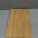 Allsum Bamboo Cutting Boards for Kitchen, 1" Extra Thick Wood Butcher Block, Heavy Duty Wooden Chopping Block, Charcuterie Boards & Cheese Platter