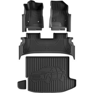 Floor Mats & Cargo Liner for Chevy Trax 2024 2025 2026 All Models | Custom Fit Trunk Mat for Chevrolet Trax 2024 2025 2026 1st & 2rd Row All Weather Car Accessories