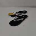 Everest Women's Fpip Flops Black/White 9