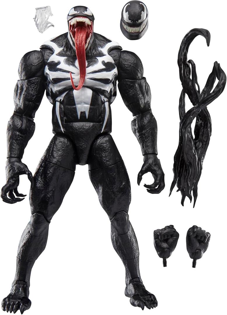 Marvel Legends Series Gamerverse Venom, Spider-Man 2 Video Game-Inspired Collectible 10.5 Inch Scale Action Figure
