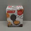 Dash Mini Waffle Maker- Compact Electric Iron for Creative Homemade Treats - Nonstick Surface - Easy-to-Clean - Perfect for Kids & Families - Aqua