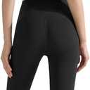 EFOGEP Womens 2 Piece Workout Set Cross Back Sports Bra High Waisted Yoga Pants Stretchy Athletic Outfit for Yoga Gym Pilates (Black, XL)