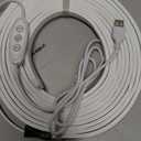 Neon Rope Lights16.4ft RGB LED Strip Lights with App Control,Music Sync Flexible DIY Design,5V USB Powered Neon Lights for Bedroom,Gaming,and Party Decoration(with Adhesive Backing)