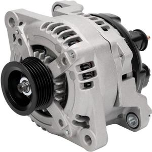 Alternator Compatible with Hyundai Sonata 2015-2019 2.0L 2.4L, Santa Fe Sport 2017 2018, For Kia Optima Sorento 2.0L 2.4L 15-20, Sportage 2.0L 17-22, 150A 12V 6-Groove Replace# 104211-8790 37300-2G061