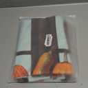 Autumn Blackout Curtains Outside The Window Maple Leaves Pumpkin Sunflower Decorative Curtains for Kitchen Bedroom Living Room 27.5x63in,2 Panel Set