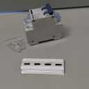 DC Miniature Circuit Breaker, 2 Pole 1000V 63 Amp Isolator for Solar PV System, Thermal Magnetic Trip, DIN Rail Mount, Chtaixi DC Disconnect Switch C63