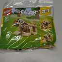 LEGO Creator 30666 Gift Animals Dog Bear Squirrel 3 in 1 Polybagged 75 Piece Set