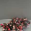 SUPVOX 4pcs Artificial Rose Vine Garland for Home and Wedding Decor Elegant Flower Hanging Plant Decoration for Valentine Day Parties and Festivals (Pink)
