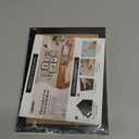 Egofine 5x7 Picture Frame Made of Solid Wood, Display Pictures 3.5x5/4x6 with Mat or 5x7 Without Mat Covered by Plexiglass for Table Top Display and Wall Mounting Photo Frame, Black