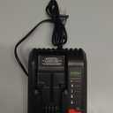 Battery Charger for Porter Cable 20V MAX Lithium Battery PCC685LP PCC680L PCC692L PCC699L and Black Decker 20V Battery LBXR20 LBX4020