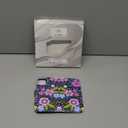 FUNMIKO for iPhone 14 Case Wallet,Detachable Flip Folio Leather Cover,RFID Blocking 4 Card Slots Holder,Magnetic Kickstand,Protective Phone Shell for Women Girls,Vibrant Flowers