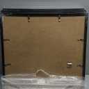 upsimples 16x20 Picture Frame Set of 5, Display Pictures 11x14 with Mat or 16 x 20 Without, Wall Gallery Poster Frames, Black