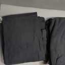 Mens 2 Piece Polar Fleece Tracksuits Hooded Sweatshirts and Sweatpants Casual Jogger Set XL