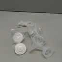 Breast Pump Accessories Kit - 24mm Flange Set Compatible with Spectra S1/S2/Motif Luna, Includes Valves, Tubing & Backflow Protectors