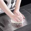 Oversized cutting board,Titanium Cutting BoardNew Upgrade Pure Titanium Cutting Boards For Kitchen, 1 Pack Double Sided Medical-grade Cutting Mat, Stainless Non Stick Chopping Board(23.6 * 15.7inch)