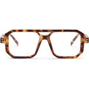 FEISEDY Blue Light Blocking Glasses, Aviator Frame Computer Reading/Gaming/TV/Phones Glasses for Women Men B0165