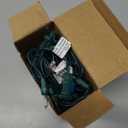 Joiedomi Clear Christmas String Lights Indoor,100 Count Mini White Fairy Light Outdoor,19.4 FT Decor for Patio Dorm Classroom Bedroom Holiday Wedding Party Garland Birthday Festival,Green Wire