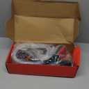 Automatic Fuel Transfer Pump with Auto-Stop Sensor(3.2 GPM), Battery Operated Gas Can Pump with 3 Can Adapters, Extra Long Hose, Portable Fuel Pump for Oil, Diesel, Gasoline (Batteries Not Included)