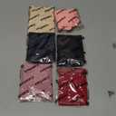 Women Seamless Underwear Soft No Show Stretch Bikini Invisibles Hipster V Cut Panties 6 Pack, Size M