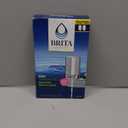 Brita Faucet Mount Water Filter System, Chrome, No-Wait Filtration, Easy Install, Multi-Use Tap Water Filter for Kitchens, Bathrooms & Small Spaces (1)