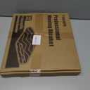 40"x72" Thick Moving Blanket, Heavy Duty Furniture Moving Pads, Quilted Packing Blankets, Black, 1 Count