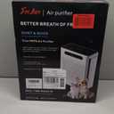 Air Purifiers for Home Large Room Up to 2600 Ft, HEPA Air Purifier with Washable Filter & Air Quality Display, Powerful Turbo Mode Air Cleaner for Pet Hair Odors Smoke Dust