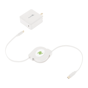 ReTrak USB-C Charger Notebook | 61W Retractable Charger Cable