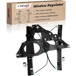 749-543 Front Passenger Side Power Window Regulator with Panel Without Motor Fits for Ford Expedition Lincoln Navigator 2007 2008 2009 2010 2011 2012 2013 2014 2015 2016 2017