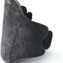 Sunbeam Heating Pad Wrap for Back Pain Relief with Auto Shut Off and Moist Heating Option 23 x 15" Slate Grey