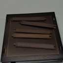 Vertical Shoe Rack - Tall Narrow Shoe Rack Organizer for Small Spaces,5 Tier Bamboo Shoen Shelf for Entryway,Closet,Corner,Doorway,Skinny Shoe Shelf Space Saving Shoe Storage,Free Stackable DIY (Brown)