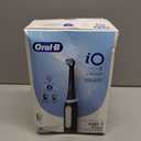 Oral-B Rechargeable Electric Toothbrush, iO5 Limited Deep Clean & Whiten, 5 Cleaning Modes, Visual Pressure Sensor to Protect Gums, Travel Case, Brush Heads, Black