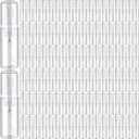Dandat 120 Pcs Empty Foam Pump Bottles Bulk 2oz/60ml Mini Plastic Refillable Soap Dispenser Bottles for Shampoo Lotion Lash Cleanser Foaming Travel Cleaning Cosmetic
