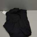 JEKAOYI Womens Casual High Waist Straight Leg Pants Stretchy Button Business Dress Work Pocket Trousers (XX-Large, Black)